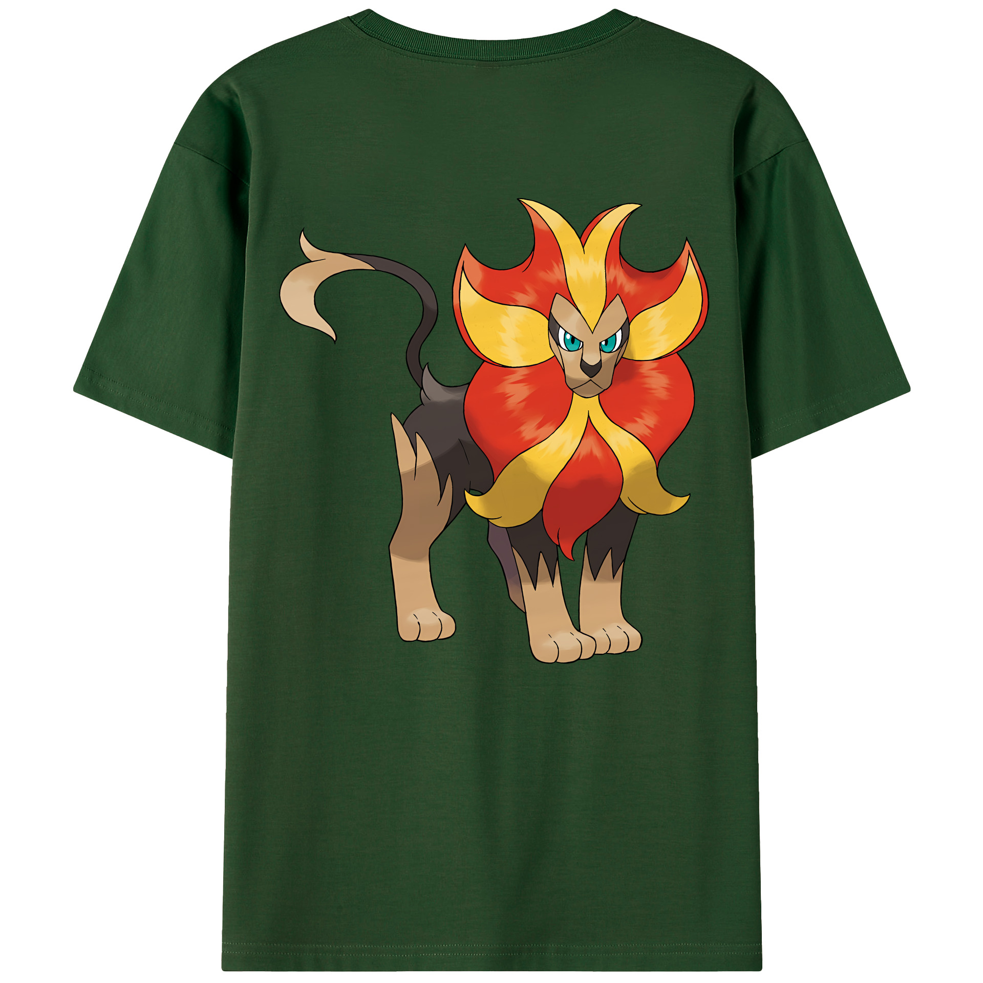 （画像用） ポケットモンスター Pokémon 綿100％半袖Tシャツ（背面プリント）